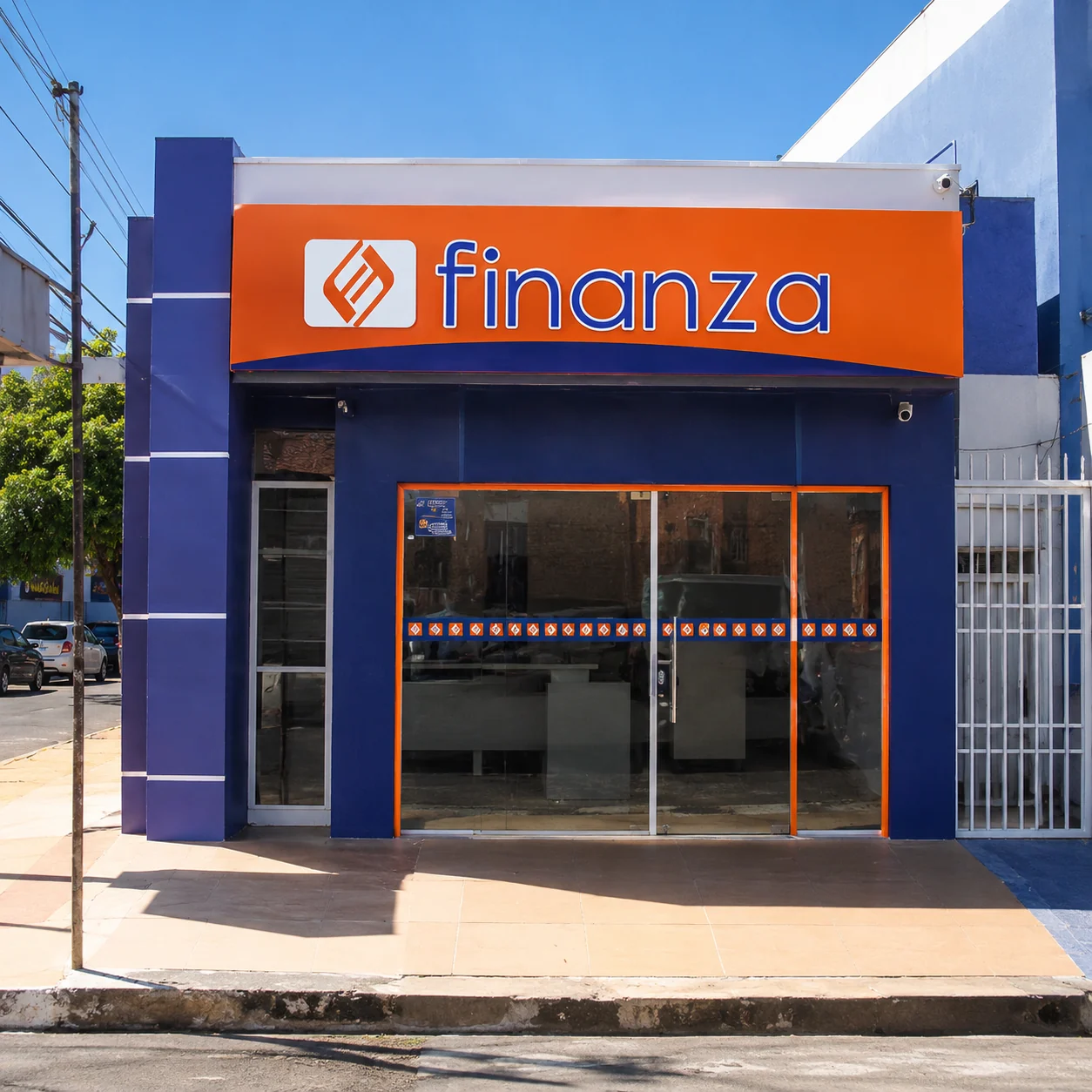 Fachada da unidade Finanza